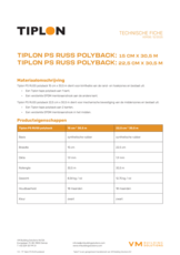 Tiplon PS RUSS polyback